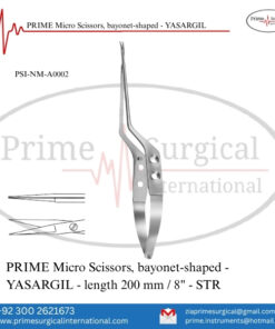 PRIME Micro Scissors, Bayonet-Shaped