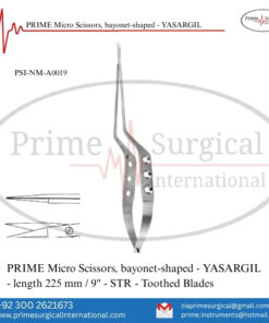 PRIME Micro Scissors, Bayonet-Shaped
