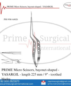 PRIME Micro Scissors, Bayonet-Shaped