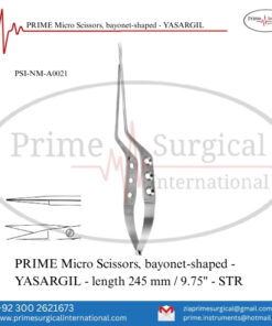 PRIME Micro Scissors, Bayonet-Shaped