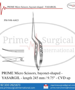 PRIME Micro Scissors, Bayonet-Shaped