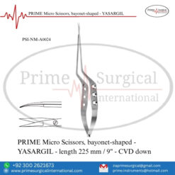 PRIME Micro Scissors, Bayonet-Shaped