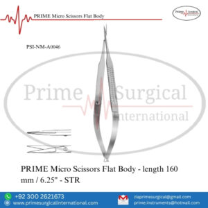 PRIME Micro Scissors Flat Body