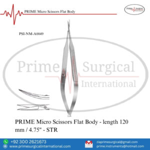 PRIME Micro Scissors Flat Body