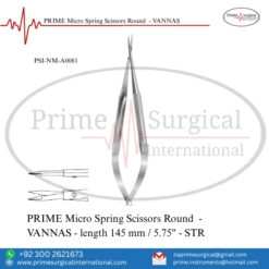PRIME Micro Spring Scissors Round