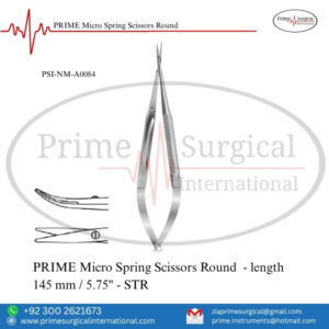 PRIME Micro Spring Scissors Round