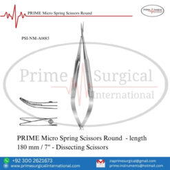 PRIME Micro Spring Scissors Round