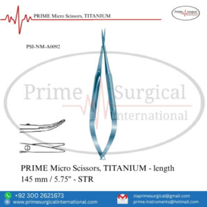 PRIME Micro Scissors, TITANIUM