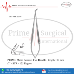 PRIME Micro Scissors Flat Handle