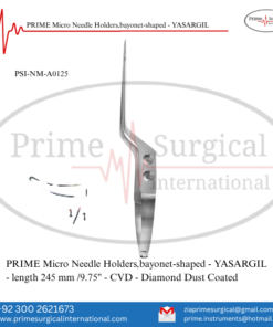 PRIME Micro Needle Holders,Bayonet-Shaped