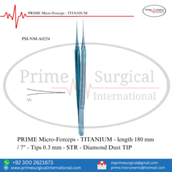 PRIME Micro-Forceps - TITANIUM