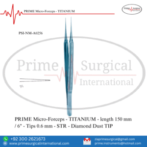 PRIME Micro-Forceps - TITANIUM