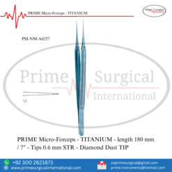 PRIME Micro-Forceps - TITANIUM
