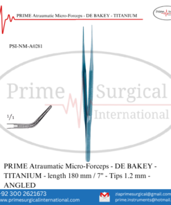 PRIME Atraumatic Micro-Forceps TITANIUM