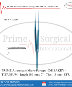 PRIME Atraumatic Micro-Forceps TITANIUM