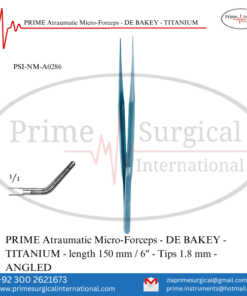 PRIME Atraumatic Micro-Forceps TITANIUM