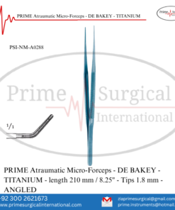 PRIME Atraumatic Micro-Forceps TITANIUM