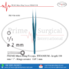 PRIME Micro Ring Forceps, TITANIUM