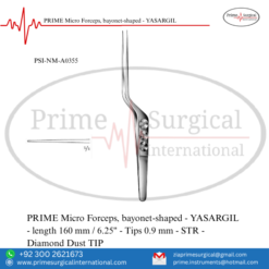PRIME Micro Forceps, Bayonet-Shaped