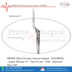 PRIME Micro Forceps, Bayonet-Shaped