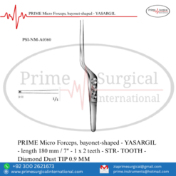 PRIME Micro Forceps, Bayonet-Shaped