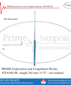 PRIME Exploration and Coagulation Hooks, TITANIUM