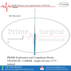 PRIME Exploration and Coagulation Hooks, TITANIUM