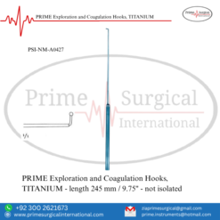 PRIME Exploration and Coagulation Hooks, TITANIUM