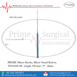 PRIME Micro Hooks TITANIUM