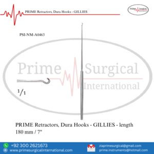 PRIME Retractors, Dura Hooks