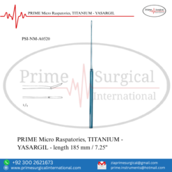 PRIME Micro Raspatories, TITANIUM