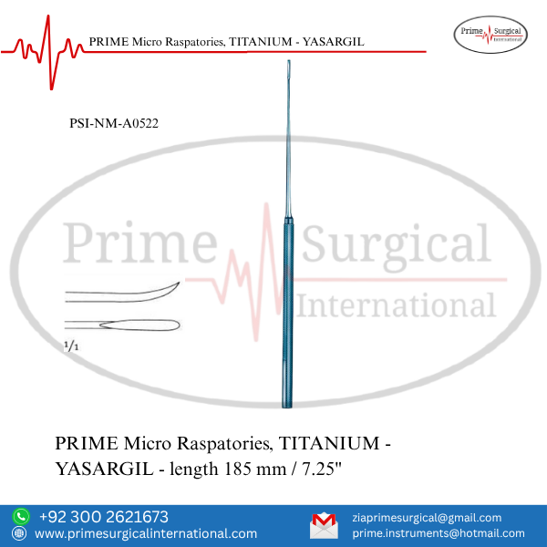 PRIME Micro Raspatories, TITANIUM