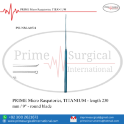 PRIME Micro Raspatories, TITANIUM