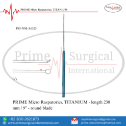 PRIME Micro Raspatories, TITANIUM