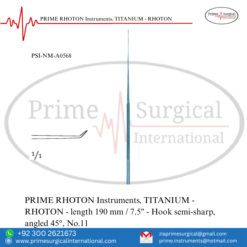PRIME RHOTON Instruments, TITANIUM