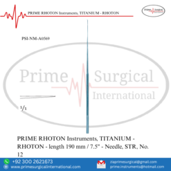 PRIME RHOTON Instruments, TITANIUM
