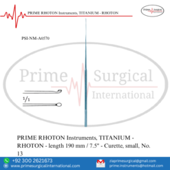 PRIME RHOTON Instruments, TITANIUM