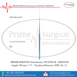PRIME RHOTON Instruments, TITANIUM