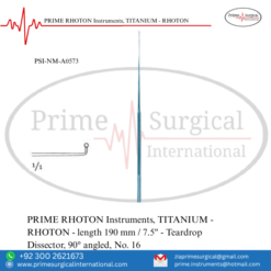 PRIME RHOTON Instruments, TITANIUM