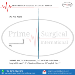 PRIME RHOTON Instruments, TITANIUM