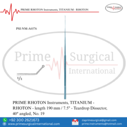 PRIME RHOTON Instruments, TITANIUM