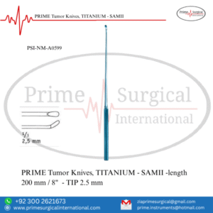 PRIME Tumor Knives, TITANIUM
