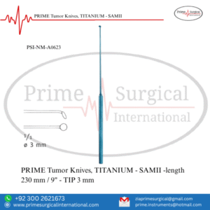 PRIME Tumor Knives, TITANIUM