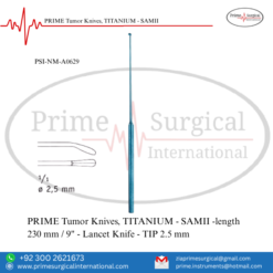 PRIME Tumor Knives, TITANIUM
