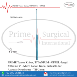 PRIME Tumor Knives, TITANIUM