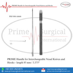 PRIME Handle for Interchangeable Vessel Knives and HookS