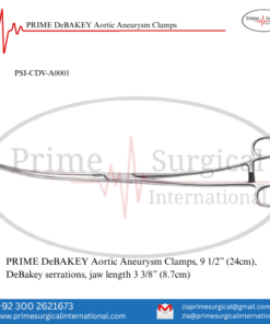 PRIME DeBAKEY Aortic Aneurysm Clamps
