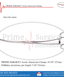 PRIME DeBAKEY Aortic Aneurysm Clamps