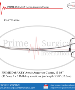 PRIME DeBAKEY Aortic Aneurysm Clamps
