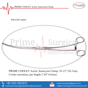 PRIME COOLEY Aortic Aneurysm Clamp